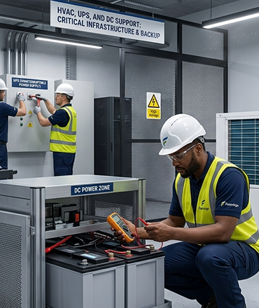 Engineering project delivery and infrastructure support